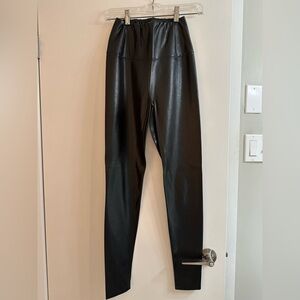 Wilfred Free - Black - Vegan Leather Daria Pant